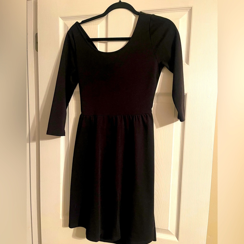 Skater dress with twist back size large worn once